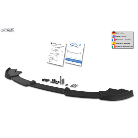Spoiler anteriore VARIO-X per HYUNDAI Genesis Coupe 2012-2016  (Cod. R-RDFAVX30295)