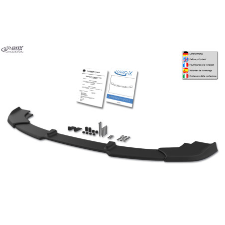 Spoiler anteriore VARIO-X per MERCEDES Classe B T 245 -2008 DES B-Klasse (T 245) (Cod. R-RDFAVX30328