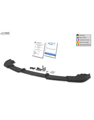 Spoiler anteriore VARIO-X per MERCEDES Classe C W204 2011+ Klasse (W204) (Cod. R-RDFAVX30335)