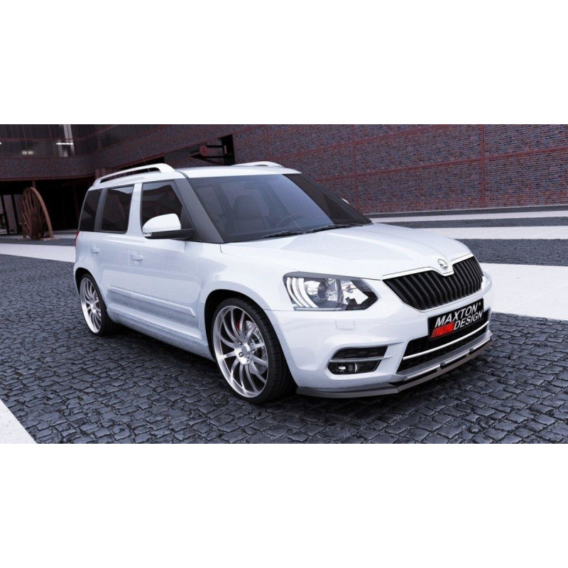 SPLITTER ANTERIORE SKODA YETI CITY FACELIFT MODEL (Cod. M-SK-YE-1F-FD1G)