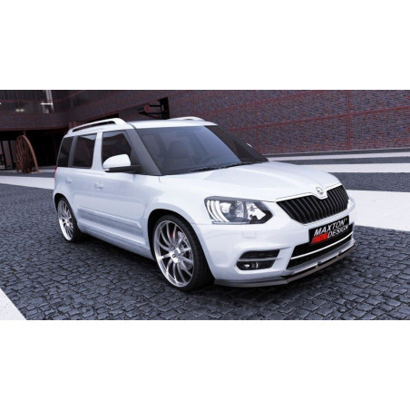 SPLITTER ANTERIORE SKODA YETI CITY FACELIFT MODEL (Cod. M-SK-YE-1F-FD1G)