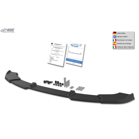 Spoiler anteriore VARIO-X per PEUGEOT 107 2009 -2012  (Cod. R-RDFAVX30439)