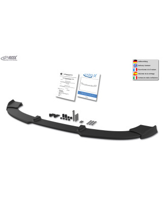 Spoiler anteriore VARIO-X per PEUGEOT 206 (big Front)  (Cod. R-RDFAVX30442)