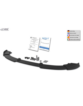 Spoiler anteriore VARIO-X per RENAULT Twingo 2 RS Phase 1  (Cod. R-RDFAVX30465)