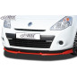 Spoiler anteriore VARIO-X per RENAULT Clio 3 Phase 2 (not RS)  - RENAULT Clio 3 II (Cod. R-RDFAVX304
