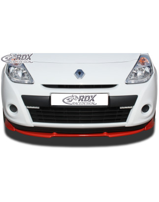 Spoiler anteriore VARIO-X per RENAULT Clio 3 Phase 2 (not RS)  - RENAULT Clio 3 II (Cod. R-RDFAVX304