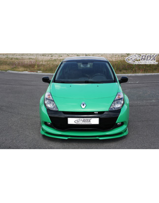 Spoiler anteriore VARIO-X per RENAULT Clio 3 RS Phase 2  - RENAULT Clio 3 II (Cod. R-RDFAVX30474)