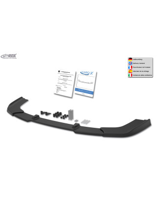 Spoiler anteriore VARIO-X per RENAULT Laguna 2 Phase 2 2005+  (Cod. R-RDFAVX30487)