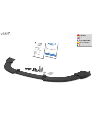Spoiler anteriore VARIO-X per SEAT Altea 5P -2009 incl. Altea XL  (Cod. R-RDFAVX30510)