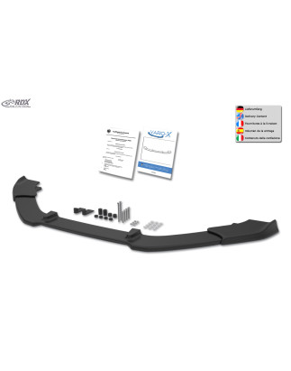 Spoiler anteriore VARIO-X per SUZUKI Swift Sport 2012+  (Cod. R-RDFAVX30537)