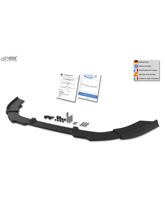 Spoiler anteriore VARIO-X per TOYOTA Avensis T27 2012-2015  (Cod. R-RDFAVX30543)