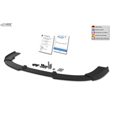 Spoiler anteriore VARIO-X per AUDI A4 8E B7 (DTM-Edition paraurti)  - AUDI A4 (B7) (Cod. R-RDFAVX306