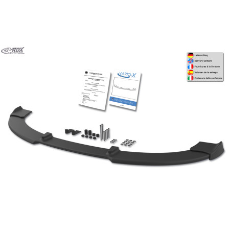 Spoiler anteriore VARIO-X per DAEWOO Kalos 2002-2008 (3/5-porte)  (Cod. R-RDFAVX30628)