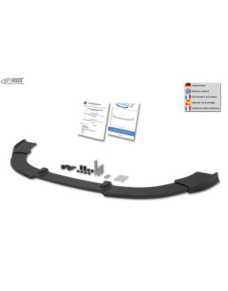 Spoiler anteriore VARIO-X per SEAT Altea 5P Facelift 2009+ incl. Altea XL  (Cod. R-RDFAVX30661)