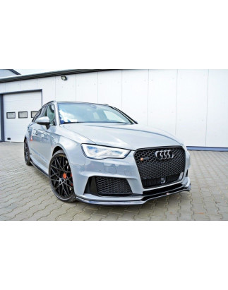 SPLITTER ANTERIORE V.1 Audi RS3 8V Sportback (Cod. M-AU-RS3-8V-FD1G)