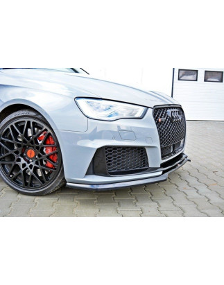 SPLITTER ANTERIORE V.1 Audi RS3 8V Sportback (Cod. M-AU-RS3-8V-FD1G)