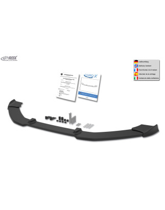 Spoiler anteriore VARIO-X per OPEL Corsa D OPC -2010 Nuerburgring Edition (OPC) (Cod. R-RDFAVX30695)