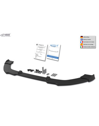 Spoiler anteriore VARIO-X per FORD Fiesta MK7 JA8 JR8 (2012-2017)  (Cod. R-RDFAVX30709)