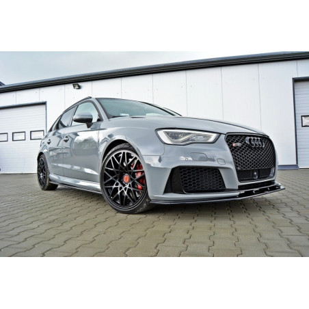 SPLITTER ANTERIORE V.2 Audi RS3 8V Sportback (Cod. M-AU-RS3-8V-FD2G)