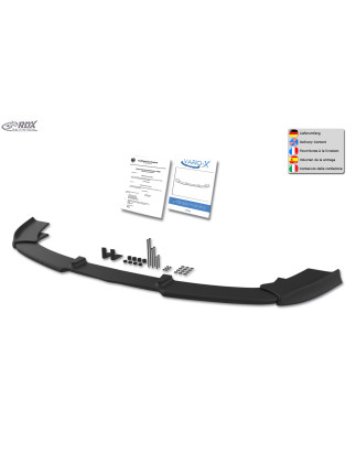 Spoiler anteriore VARIO-X per MERCEDES V-Class W447 2014-2019   (Cod. R-RDFAVX30739)