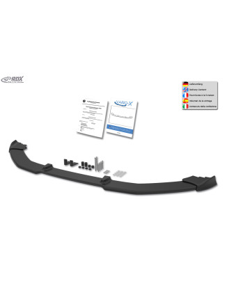Spoiler anteriore VARIO-X per MERCEDES Classe C W205/ S205/ C205 (-2018) "V1" Klas (Cod. R-RDFAVX307