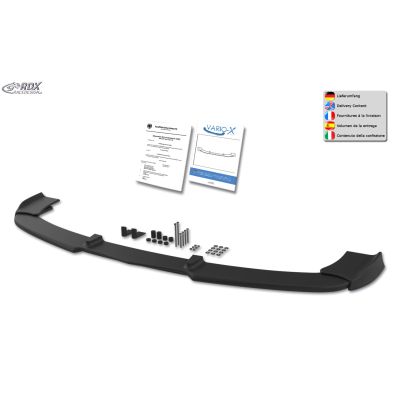 Spoiler anteriore VARIO-X per MERCEDES Classe E A/C207 AMG Package   (A207/C2 (Cod. R-RDFAVX30750)