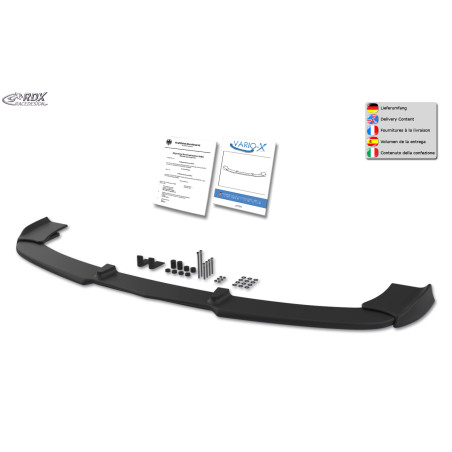 Spoiler anteriore VARIO-X per MERCEDES Classe E A/C207 AMG Package   (A207/C2 (Cod. R-RDFAVX30750)