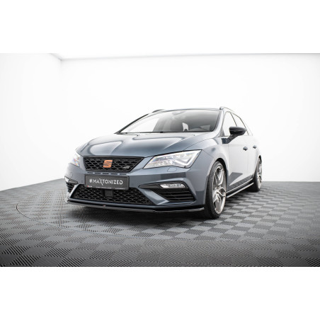 SPLITTER ANTERIORE V.2 Seat Leon Cupra / FR Mk3 FL (Cod. M-SE-LE-3F-CU-FD2G)