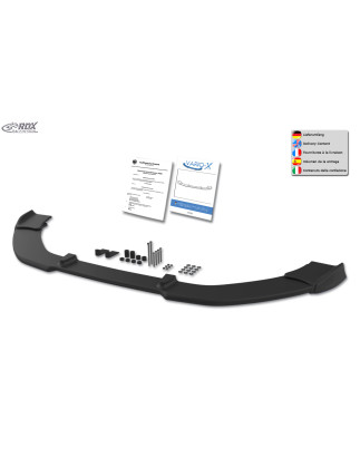 Spoiler anteriore VARIO-X per SKODA Fabia 3 (5J/NJ) 2014-2019  (Cod. R-RDFAVX30764)