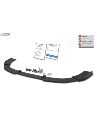 Spoiler anteriore VARIO-X per TOYOTA Avensis T27 2015+  (Cod. R-RDFAVX30770)