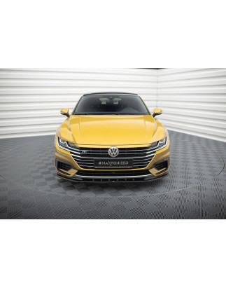 SPLITTER ANTERIORE V.3 Volkswagen Arteon R-Line berlina / Shooting Brake Mk1 (Cod. M-VW-AR-1-RLINE-F