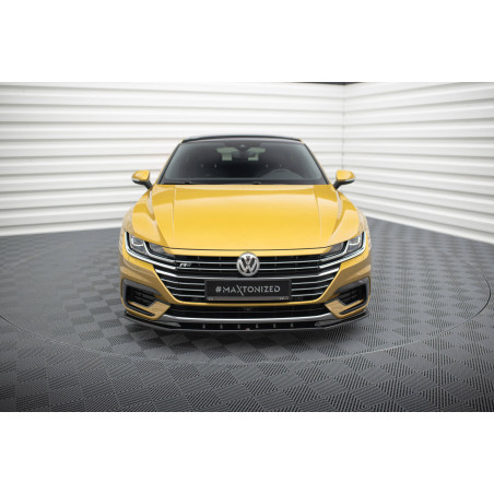SPLITTER ANTERIORE V.3 Volkswagen Arteon R-Line berlina / Shooting Brake Mk1 (Cod. M-VW-AR-1-RLINE-F