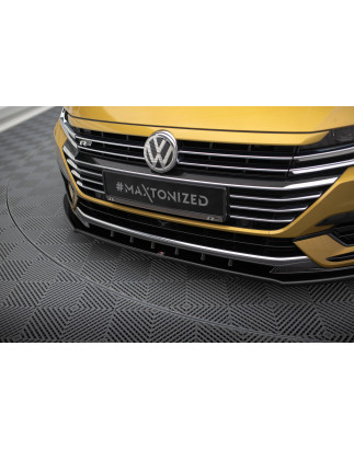 SPLITTER ANTERIORE V.3 Volkswagen Arteon R-Line berlina / Shooting Brake Mk1 (Cod. M-VW-AR-1-RLINE-F