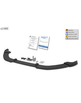 Spoiler anteriore VARIO-X per SKODA Octavia 3 (5E) RS Facelift 2017+  (Cod. R-RDFAVX30800)