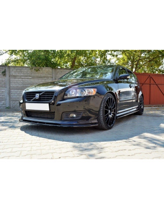 SPLITTER ANTERIORE v.1 VOLVO V50F R-DESIGN (Cod. M-VO-V50F-RDESIGN-FD1G)