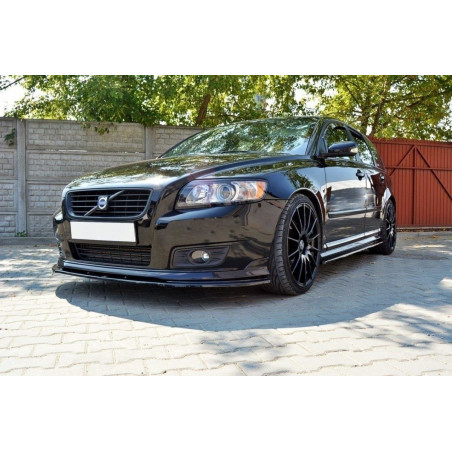 SPLITTER ANTERIORE v.1 VOLVO V50F R-DESIGN (Cod. M-VO-V50F-RDESIGN-FD1G)