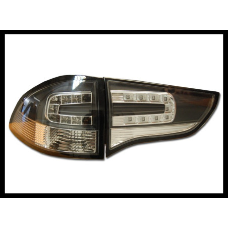 Fari Posteriori Mitsubishi Montero Sport '09 Led Black (Cod. E-FAMT021)