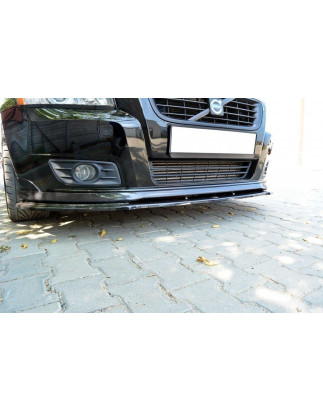 SPLITTER ANTERIORE v.1 VOLVO V50F R-DESIGN (Cod. M-VO-V50F-RDESIGN-FD1G)