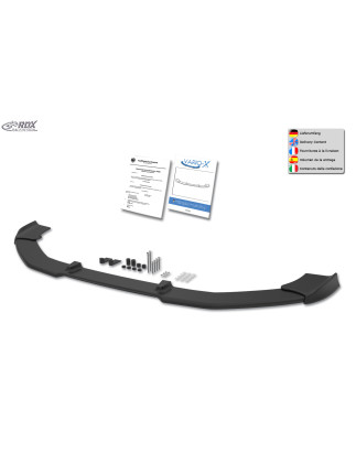 Spoiler anteriore VARIO-X per AUDI A5 (F5) (Coupe + cabrio + Sportback)  (Cod. R-RDFAVX30830)