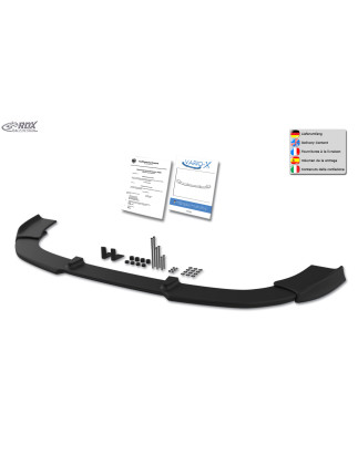 Spoiler anteriore VARIO-X per RENAULT Megane 3 GT / GT-Line 2014+  (Cod. R-RDFAVX30831)