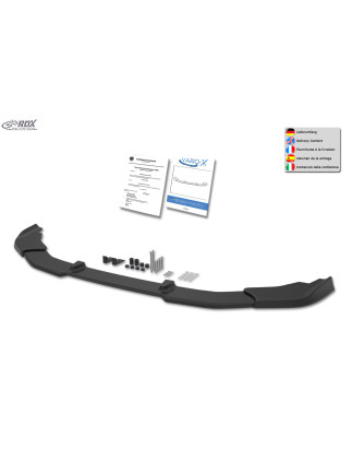 Spoiler anteriore VARIO-X per AUDI Q2 2016+  (Cod. R-RDFAVX30839)