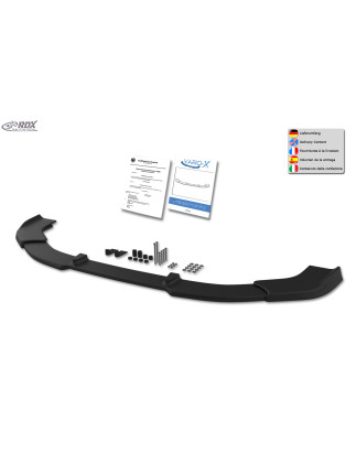 Spoiler anteriore VARIO-X per SUZUKI Swift Sport RZ/AZ 2018+  (Cod. R-RDFAVX30846)