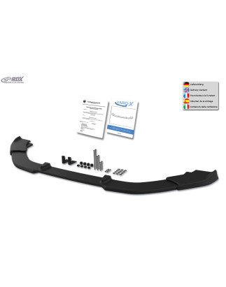 Spoiler anteriore VARIO-X per SKODA Karoq (NU) 2017+  (Cod. R-RDFAVX30865)