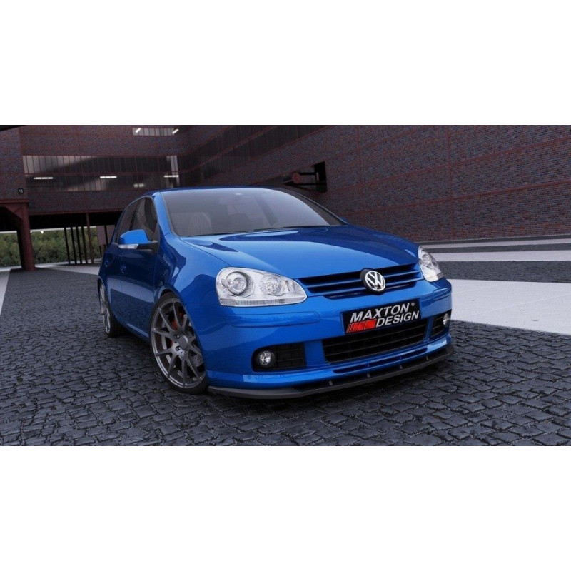 SPLITTER ANTERIORE VW GOLF MK5 (solo per spoiler paraurti Votex) (Cod. M-VW-GO-5-VOTEX-FD1G)