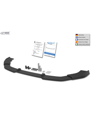 Spoiler anteriore VARIO-X per OPEL Combo Life & Cargo 2018+  - OPEL Combo (Cod. R-RDFAVX30937)