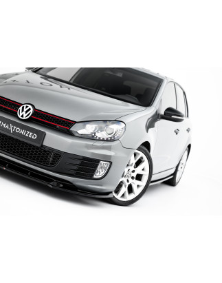 SPLITTER ANTERIORE VW GOLF VI GTI 35TH (Cod. M-VW-GO-6-35TH-FD1G)