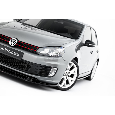 SPLITTER ANTERIORE VW GOLF VI GTI 35TH (Cod. M-VW-GO-6-35TH-FD1G)