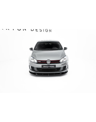 SPLITTER ANTERIORE VW GOLF VI GTI 35TH (Cod. M-VW-GO-6-35TH-FD1G)