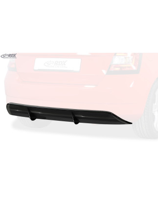 Sottoparaurti posteriore per SKODA Fabia 3 (5J/NJ) 2014-2019 Diffusor (Cod. R-RDHA065)
