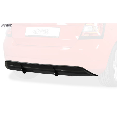 Sottoparaurti posteriore per SKODA Fabia 3 (5J/NJ) 2014-2019 Diffusor (Cod. R-RDHA065)